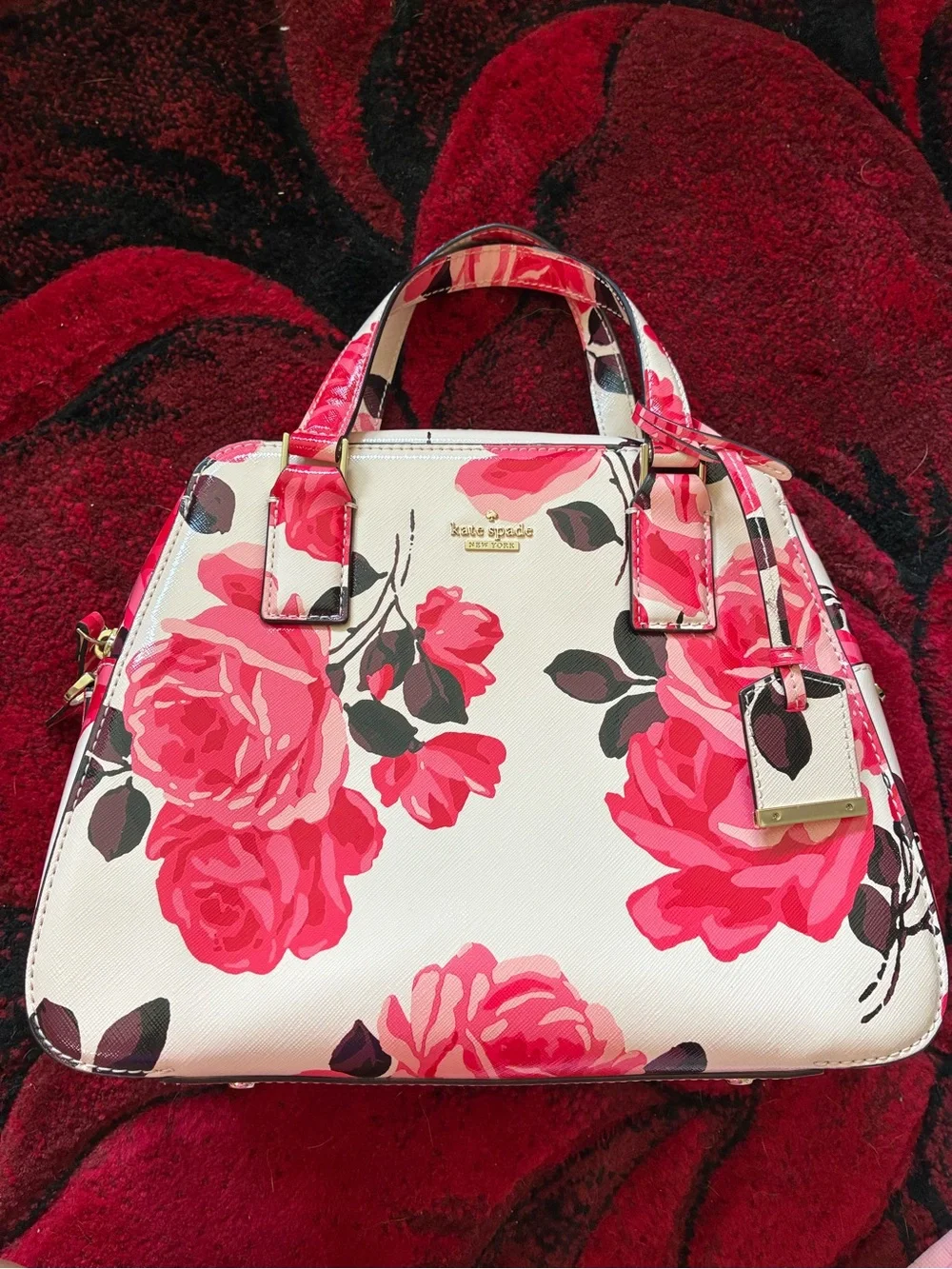 Kate Spade Floral Dome Purse